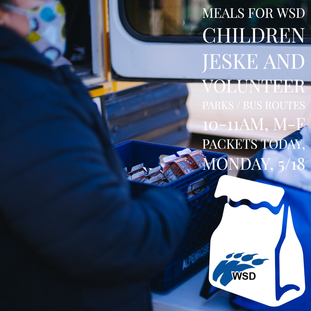 5/18/2020, Meals for Warden Children